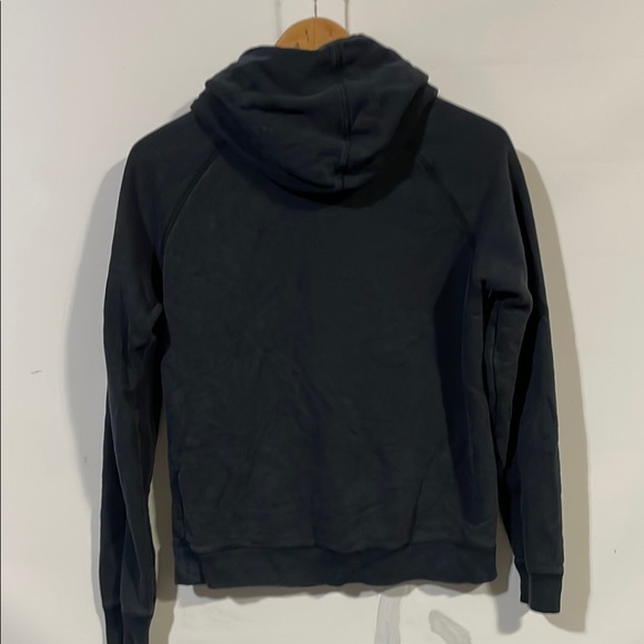 Nike tech fleece Black Hoodie with White Logo - Picture 3 of 3